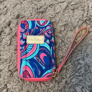 Lilly Pulitzer wrist wallet